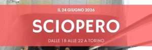 Persone scendono la scala di un ingresso della metropolitana di Torino durante lo sciopero dei trasporti